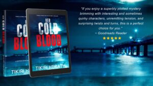 Her Cold Blood, book 2 of the Tanya Stone FBI K9 mystery thriller series by award-winning Canadian author, Tikiri Herath.